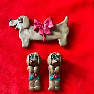 Handmade dachshund jewelry